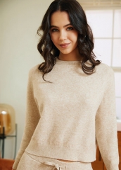 Women Long Sleeve Turtleneck Knitted Pullover Sweater