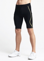 Quick Dry Polyester Spandex Mens Running Sport Shorts