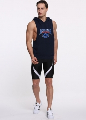 Hooded Tank Tops Hoodie Sleeveless Tops Male Bodybuilding Workout Tank Top