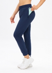 Activewear manufacturer in stock womens hight waist running jogger pants wholesale