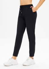 Activewear manufacturer in stock womens hight waist running jogger pants wholesale