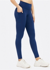 Breathable Quick Dry Stretch High Waisted Scrunch Compression Sports Leggings In Stock