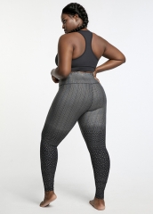 OEM Plus Size Women Clothing Yoga Pants Fitness Scrunch Butt Leggings