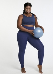 Plus Size 2 Piece Sets Custom women's plus clothing Sports Yoga Workout Wear