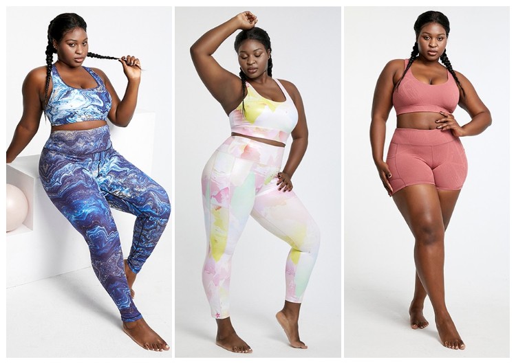 Bid farewell to body anxiety, plus size yoga wear manufacturer recommended