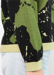 Women′ S New Long Sleeve Round Neck Polyester Fiber Pullover Knitting Sweater