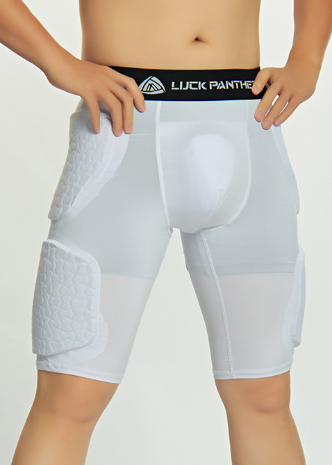 3D Padded Protective Shorts For Ski Skate Basketball Football and Rugby Pants