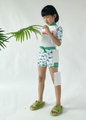 New Soft Breathable Kids Quick Drying Swimsuit Customize
