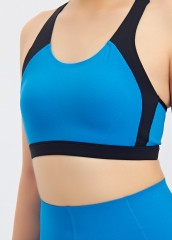 Women High Impact Hot Sale Yoga Fitness Sports Bra Casual Crop Top with Buckle