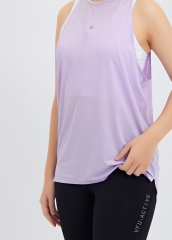 Quick Dry Breathable Sleeveless Fitness Yoga Vest Casual Women Yoga Tops