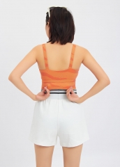 Front Zip Printing Yoga Fitness Clothing Women Sports Bra