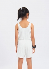2023 New Kids Sports Wear High Elastic Quick Drying Breathable Girls' Jumpsuit