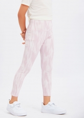 Wholesale Fitness Sport Custom Print Children Activewear Girls Yoga Pants