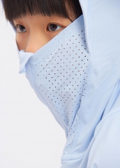 2023 New Outdoor Children's Sports Wear SPF50+ Hooded Sunscreen Coat for Children
