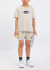 Boys T-shirt Shorts Sports Suit Children Fitness Suits