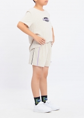Boys T-shirt Shorts Sports Suit Children Fitness Suits