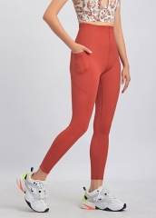 Wholesale 3D Process Yoga Pants Women High Waist Stretch Running Fitness Sports Yoga Leggings