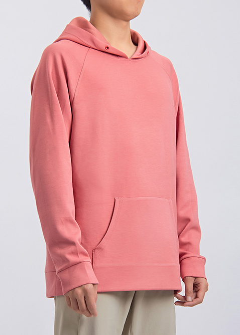 Custom Logo Mens Pink Tracksuit Hoodies Sweatsuit Pullover Sportswear