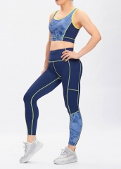 Women Low Moq Sports Activewear Comfortable 2 Piece Yoga Set Custom