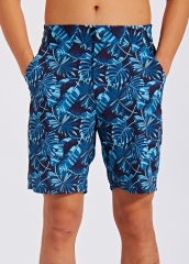 Sublimated Quick Dry Breathable Mens Beach Shorts Loose Swimsuit OEM ODM