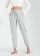 Wholesale Fashion Plain Blank Streetwear Breathable Joggers Women Casual Pants