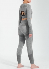 Factory OEM Womens Activewear Seamless Yoga Set Custom Design Yoga Wear