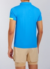 Outdoor Sports Short Sleeve T-shirt Breathable Mens Quick Drying Polo Shirts