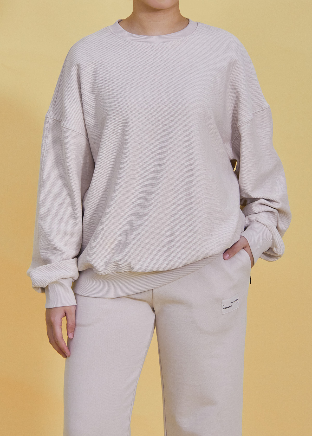 Two Piece 600 Gsm Flared Sweatpants And Heavy Hoodie Sets