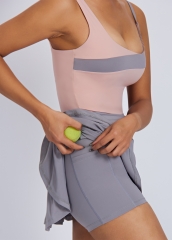 Trending Women Quick Drying Women Outdoor Sports Yoga Running Gym Tennis Dress Wear